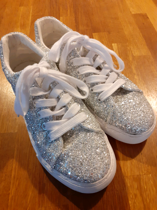 schuh sparkly trainers